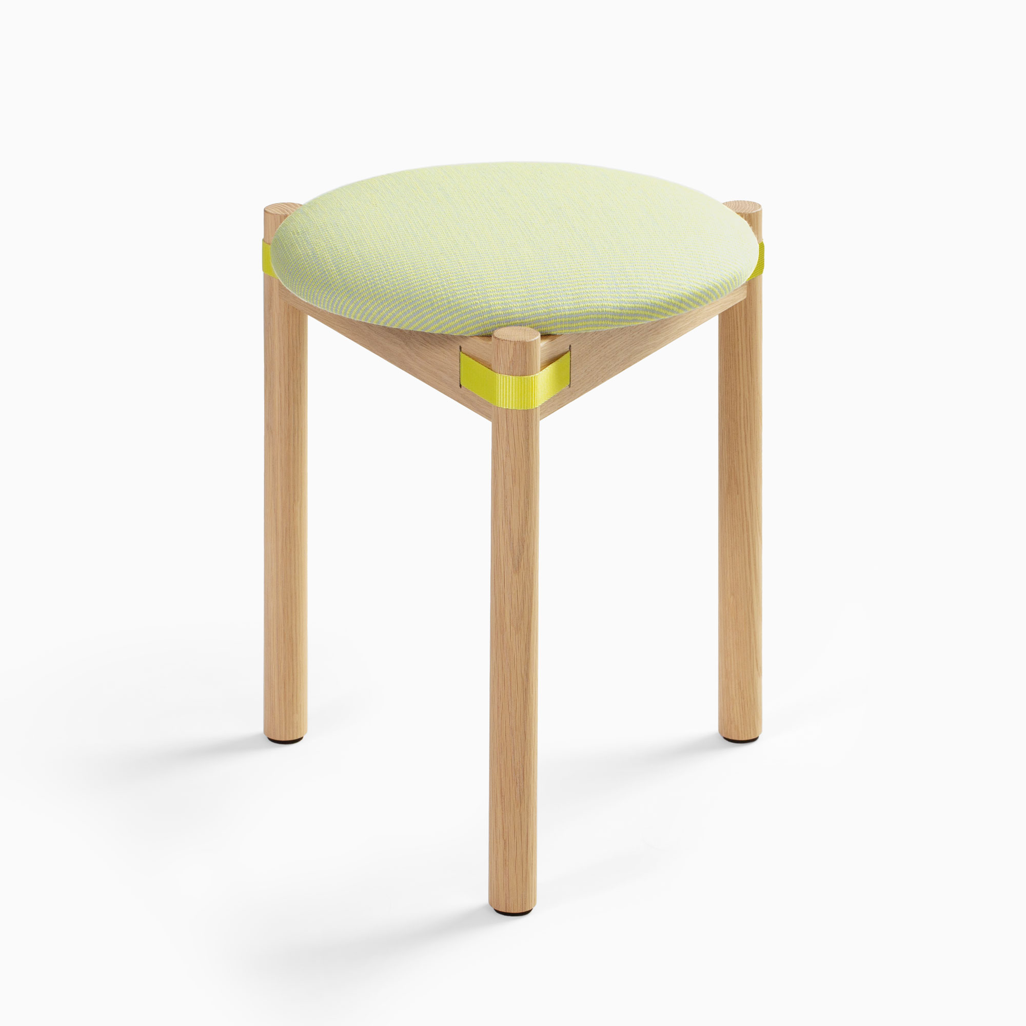 Combines upholstered stool
